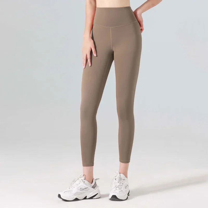Plus size sem costura calças de yoga cintura alta ginásio leggings esporte feminino fitness legging controle barriga correndo collants sexy menina