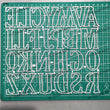 Letter A-Z Metal Cutting Dies Scrapbooking Embossing Dies Stencil Template Art Decoration Knife Mold Craft Die Cut