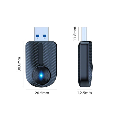 Wireless 2IN1 CarPlay Android Auto Wireless Supermini Box Adapter Plug And Play Dongle Bluetooth WiFi Fast Connect
