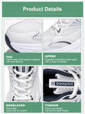 Baasploa Women Running Shoes 35-42 Fashion Lightweight Mesh Breathable Sport Shoes Comfort Soft Female Outdoor Casual Sneakers
