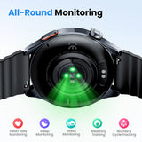 Smartwatch HAYLOU Watch 4S com GPS, tela AMOLED HD de 1,43", posicionamento GPS via 5 satélites e mais de 120 modos de treino – Relógio inteligente para esportes e fitness