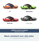 Men's Summer 2025 Trendy Flip Flops Beachwear Slippers Anti-slip Deodorant Casual Shoes Plastic Slip-On Sandals for Adults
