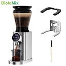BioloMix Automatic Burr Mill Electric Coffee Grinder CG210 with 48 Grind Settings Adjustable for Espresso American Coffee