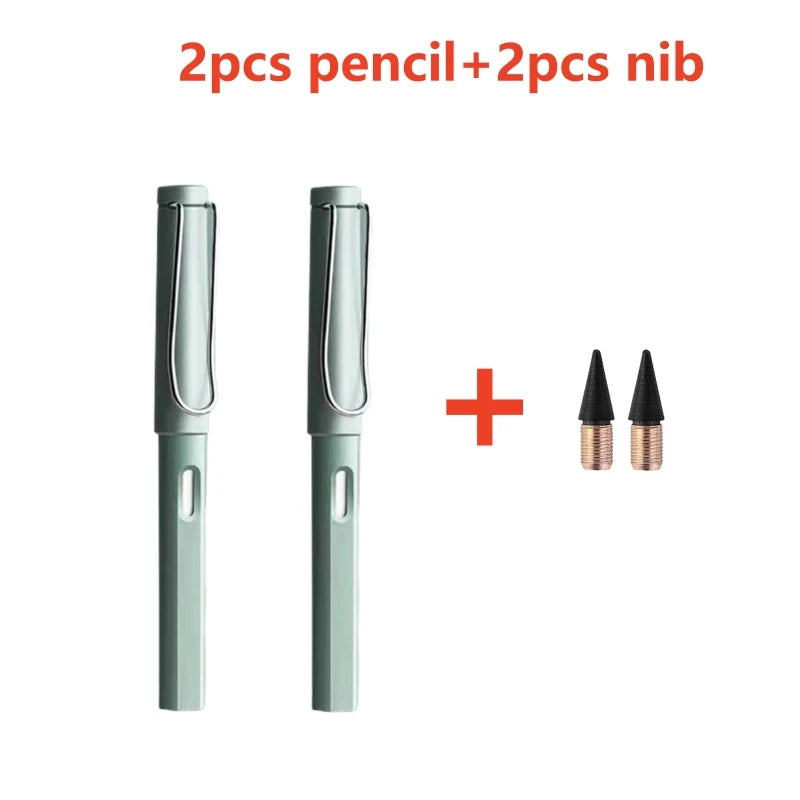 Unlimited Writing Pencil Infinity Pencils Eternity No Sharpening without Ink Kawaii Unlimited Pen Art Supplies School Stationery
