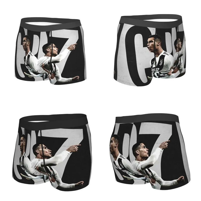 Boxer Underpants Shorts Cr7 Panties Men Soft Underwear for Homme Man Boyfriend Gift