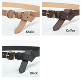 Women's Belt Fashion Pin Buckle Thin Belt Genuine Luxury Soft Belt Women With Cargo Pants Jeans Windproof Belt PU Leather Belt