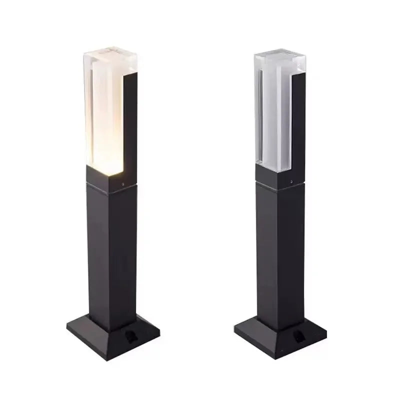 DC voltage outdoor landscape light LED outdoor lawn light IP65 waterproof aluminum alloy material 10W power simple design