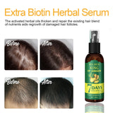 Ginger Hair Growth Serum Sprayer Fast Hair Growth Dense Regrowth Ginger Serum Oil Natural Hair Growth Accelerator For Stronger