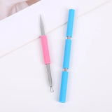 1PC Acne Clip Set Cell Clip Acne Needle Squeezing Blackhead Pressing Rod Cleaning Facial Stainless Steel Beauty Tool