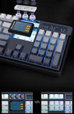 Teclado mecánico inalámbrico SKYLOONG GK104 Pro de tamaño completo con 3 modos, pantalla 2.0, 3 perillas, interruptor silencioso intercambiable en caliente, teclas PBT