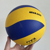 Indoor Outdoor Volleyball New High Quality Leather PU/PVC Soft Beach Volleyball Hard Volleyball V300W/V200W/MVA300/MVA200 Ball