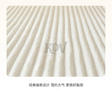 Solid Color Thick Faux Rabbit Fur Mattress Cover Autumn Winter Warm Velvet Mattress Protector Fluffy Soft Plush Fitted Bed Sheet