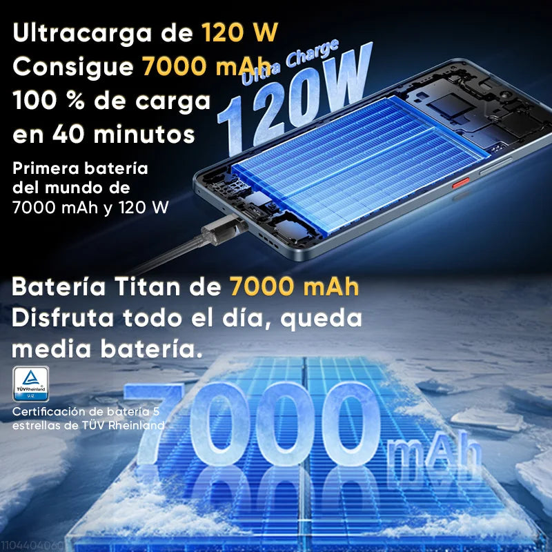realme GT 7T Smartphone 5G 2025 New MediaTek 8400-MAX 7000mAh Titan Battery 120W Ultra Charge 6.8'' 120Hz Display Global Version