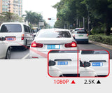 Acceo A37 Car DVR 10.0 Inch Rear View Mirror 2.5K Dash Cam 1080P Car Camera With Rear View Camera Video Recorder Registrar DVRs