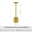 Table Lamp LED Touch Sensor Desktop Night Light Rechargeable Wireless Reading Lamp 3 Colors Adjustable Creative Ambient Light