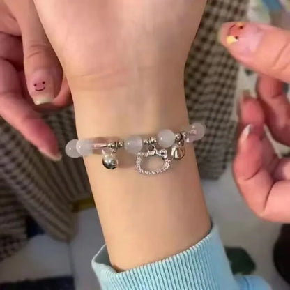 Nueva pulsera Hellokittys Y2k, pulsera Kawaii, colgante ajustable, joyería de moda de dibujos animados para niñas, regalo de cumpleaños y Navidad para mujer.