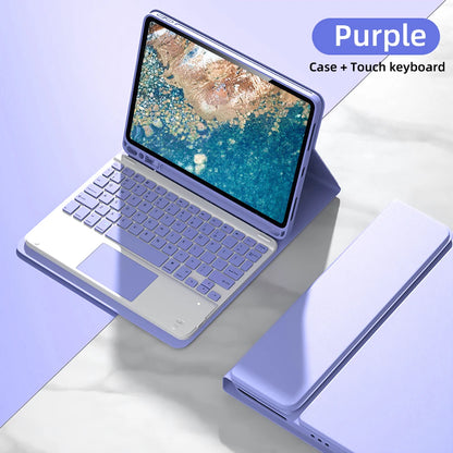 For iPad 5th Gen 2017 6th Gen 2018 9.7inch Case, Bluetooth keyboard case for iPad Air 1st 2nd Pro 9.7inch