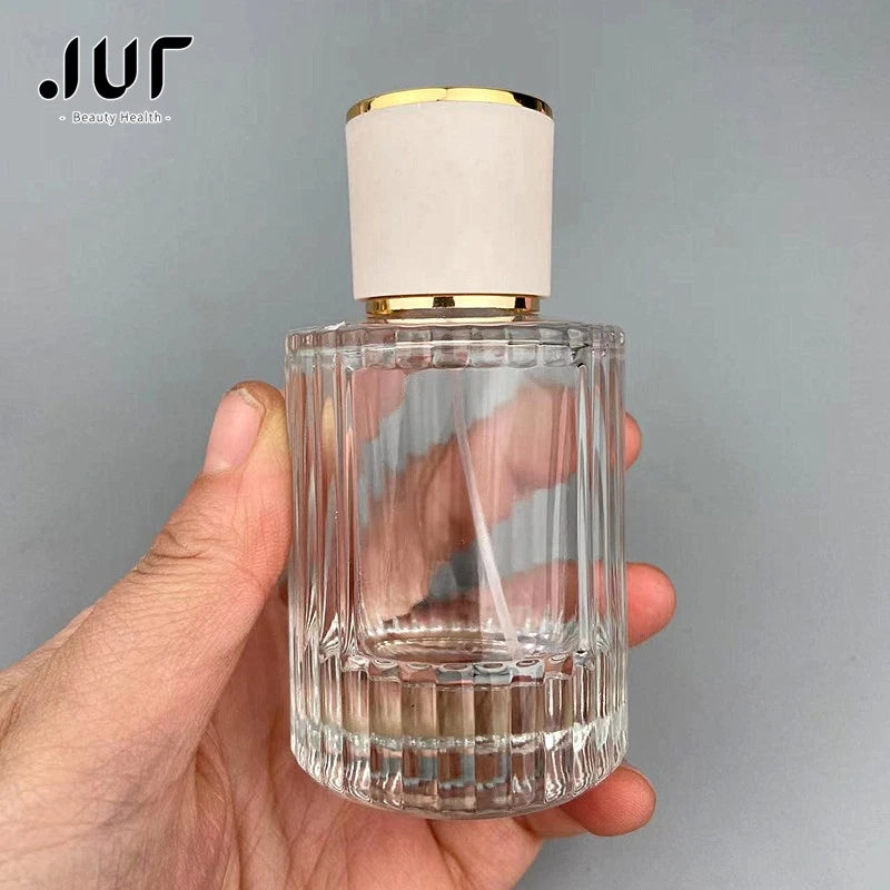 Luxury 30ml Glass Atomizer Perfume Bottle Glass Tube Spray Perfume Sub-bottling Moisturizing Spray Bottle Refillable Bottles