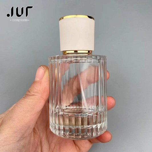Luxury 30ml Glass Atomizer Perfume Bottle Glass Tube Spray Perfume Sub-bottling Moisturizing Spray Bottle Refillable Bottles
