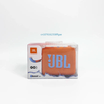 Original JBL GO 3 Wireless Bluetooth Speaker Portable Waterproof Speaker Outdoor Speakers Sports Bass party Speaker JBL GO3