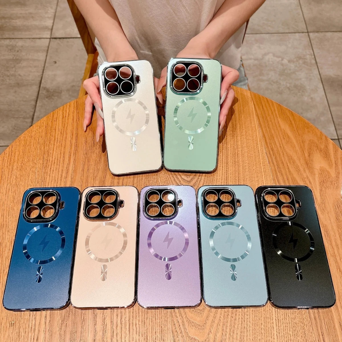 Luxury AG Frosted Non-Slip Magnetic Phone Case For Xiaomi 14 15 Ultra 15S 15T 14T 17 Pro Max For Magsafe Wireless Charge Cover