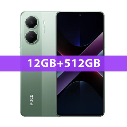 Global Version POCO X7 Pro Smartphone Dimensity 8400-Ultra 90W HyperCharge 6000mAh 6.67" AMOLED display NFC 50MP main camera