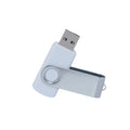 Unidad flash USB de 32 GB, 16 GB, de metal, giratoria, portátil, de 64 a 128 GB, con USB 2.0