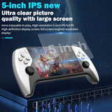 SF3500 Retro Handheld Video Game Console Linux System 5.0 Inch 854*480 IPS Screen 3000mAh Portable Pocket Video Player Games