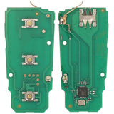 jingyuqin 3 Buttons Flip Smart Car Remote Key Fob with ID48 Chip 3C0959752BA 433MHZ ID48 For VW Passat B6 3C B7 Magotan CC