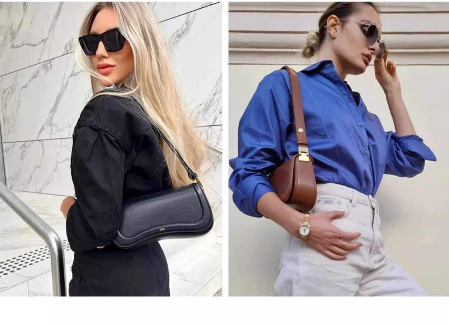 JW PEI Fashionable Trendy Adjustable Crossbody Bag Vintage Women's Shoulder Bag Pudding Bag JOYFashionable 1C56