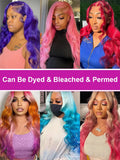 Rosabeauty HD Transparent 13x6 613 Body Wave Honey Blonde Lace Frontal Human Hair Wig Brazilian 13x4 Lace Front Wigs For Women