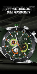 NAVIFORCE Sport Watch for Men Waterproof Quartz Wristwatch Chronograph Military Clock With Luminous Reloj Hombre Male Gift 2024