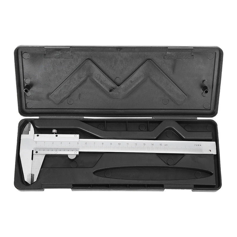 0-150mm High Accuracy Carbon Steel Metal Vernier Caliper Micrometer Gauge Measuring Tool