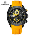 NAVIFORCE Sport Watch for Men Waterproof Quartz Wristwatch Chronograph Military Clock With Luminous Reloj Hombre Male Gift 2024