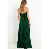 Sexy Women Multiway Wrap Convertible Boho Maxi Club Red Bandage Long Dress Party Bridesmaid Infinity Robe Longue Femme