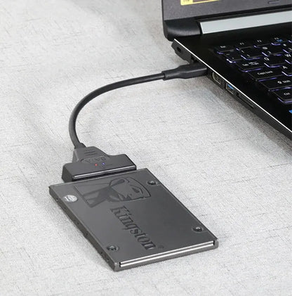 2.5 Inch Hard Disk Adapter Cable USB Easy Drive Cable Hard Drive Easy Drive Line SATA22 Pin String Oral Line