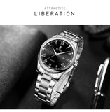 RUIGE Fashion Men's Watch Roman Scale Minimalist Men's Famous Watch Night Glow Waterproof Trendy Watch