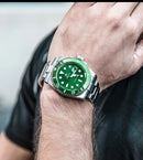 ADDIESDIVE Quartz Watch for Men 316L Stainless Steel Super Luminous Ceramic Bezel 200m Waterproof Classic Diving Men‘s Watch