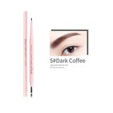 1Pc Ultra Fine Double-Ended Eyebrow Pencil Waterproof Sweat-proof Long Lasting Professional Eye Makeup for Women Wholesale 1.5mm