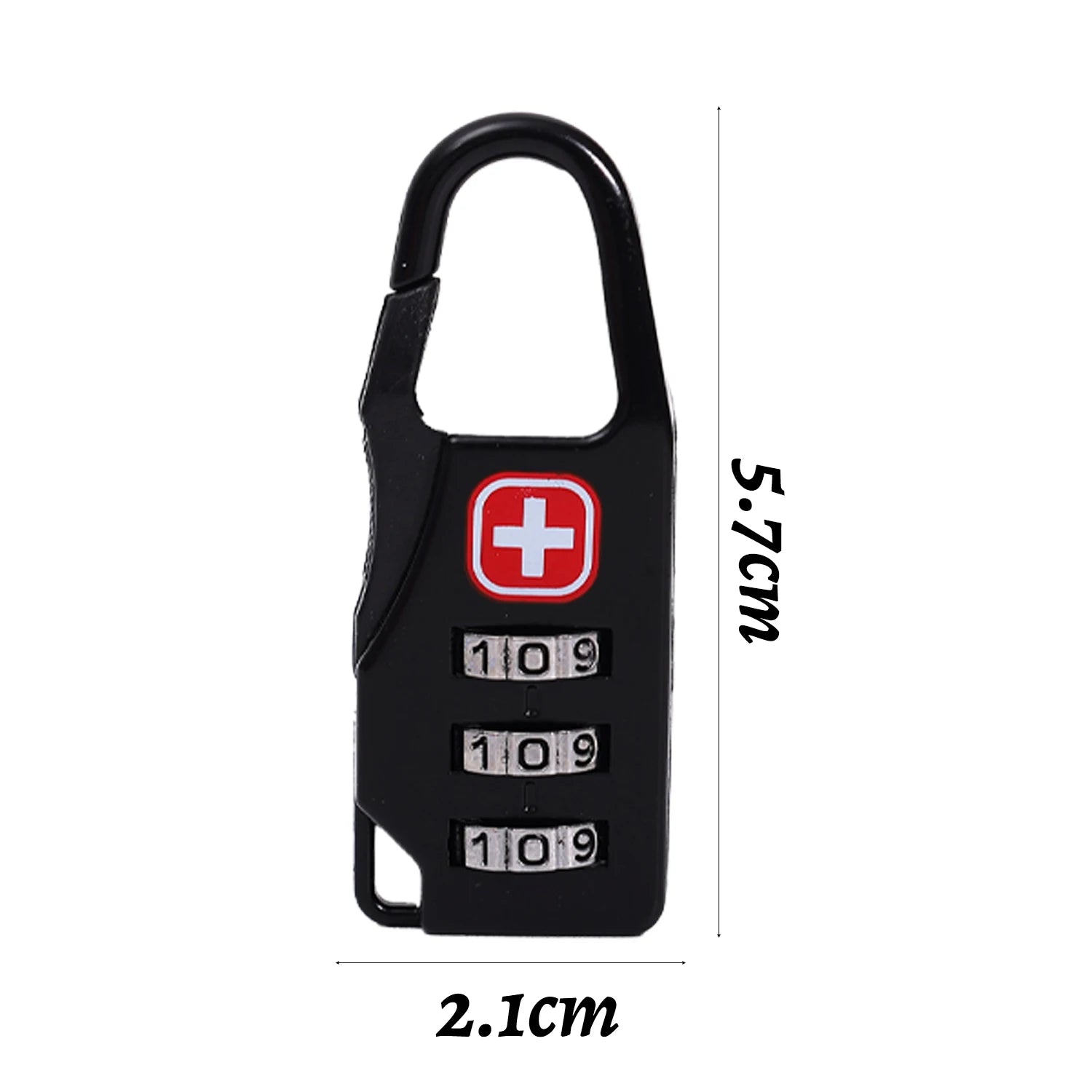 5/1pcs Mini Portable Suitcase Password Locks Anti-theft Lock Buckle Convenient Bag Cabinet Lock Student Dormitory Door Locks