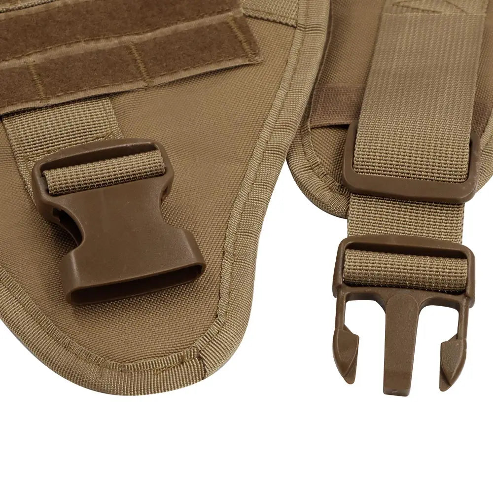 Military Large Dog Harness Training Pet Vest for French Bulldog German Shepherd Malinois Tactical Harnesses For Dogs Accessories