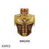Movie Game Mini Action Figures Big Size Building Block Mecha Assembled Accessories Figure Building Block Toy For Children Gifts