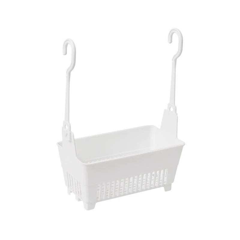 Sundries Hanging Basket Storage Drain Bag Shower Baskets with Hook Makeup for Kitchen Bathroom