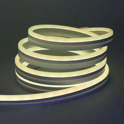 EU Plug DC24V 3535 RGB Neon LED Strip 5/10/15/20/30M Bluetooth Music Sync Waterproof Neon Rope Light for Indoor Outdoor Decor