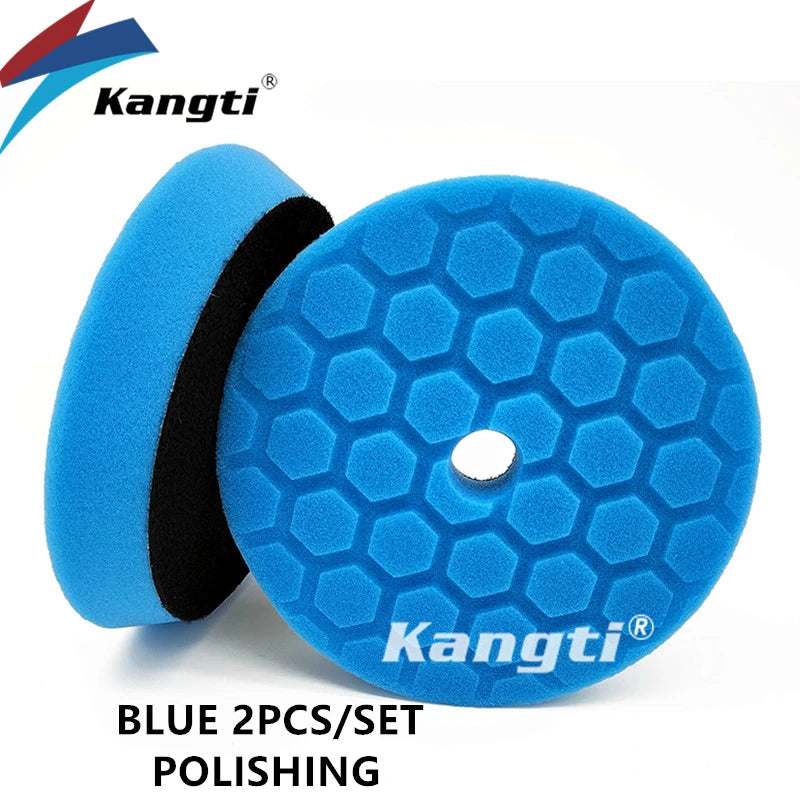 5 (125mm)/6 (150mm) Inch Car Waxing Buffing Pad Germany Foam Polishing Disc Auto Care Repair Tools Wax Pads for Car Detailing