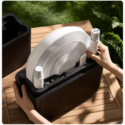 XIAOMI MIJIA DC Inverter Floor Fan Pro,Ultra-Thin Retractable,With Storage Box,Smart Standing Electric Fan,100 Air Flow Settings