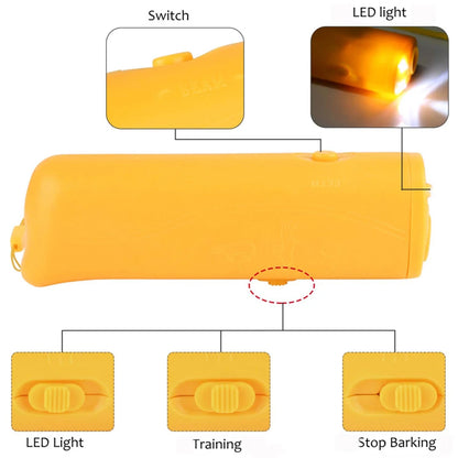 Ultrasonic Dog Chaser Stop Aggressive Animal Attacks Dog Repeller Stop Bark Device with LED Flashlight Pet Dog Training Tools