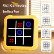 Electronic Chessboard Tic Tac Toe Multifunctional Children's Education Strategy Toy Parent-Child Fun Interactive Brain Game