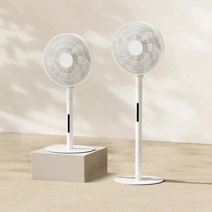 XIAOMI MIJIA DC Inverter Floor Fan Pro,Ultra-Thin Retractable,With Storage Box,Smart Standing Electric Fan,100 Air Flow Settings