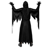 Halloween Adult and Child Clothing Scream Ghost Dress Up Props Prom Reaper Cosplay Death Costume